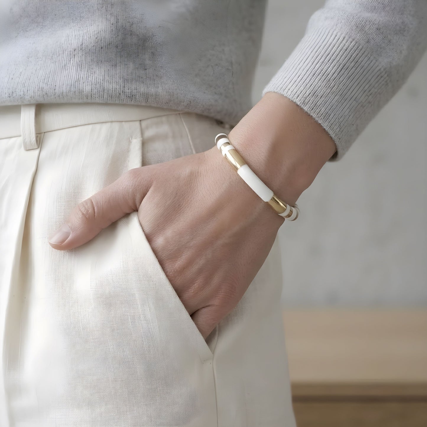 White