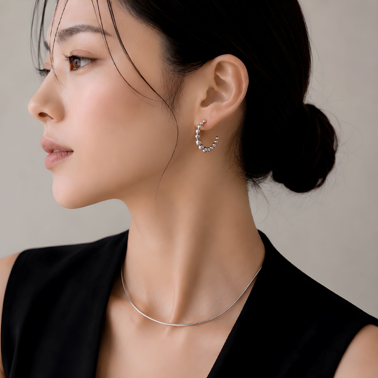 ボール フープピアス