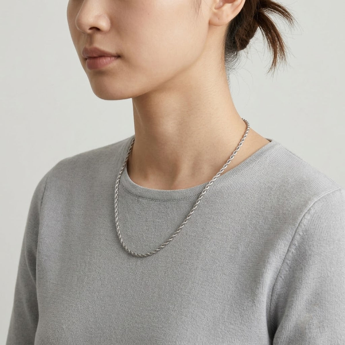 Silver-50cm＋5cm