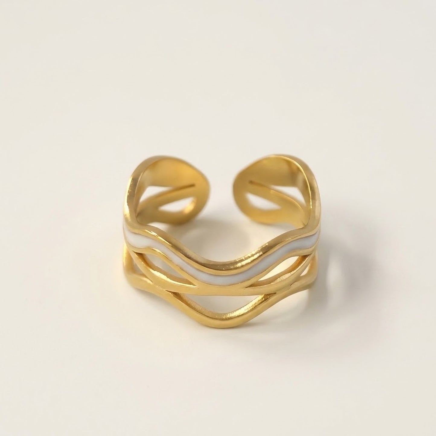 White × Gold