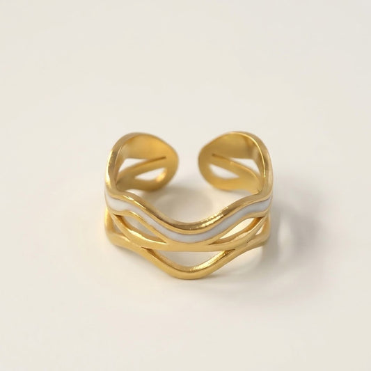 White × Gold