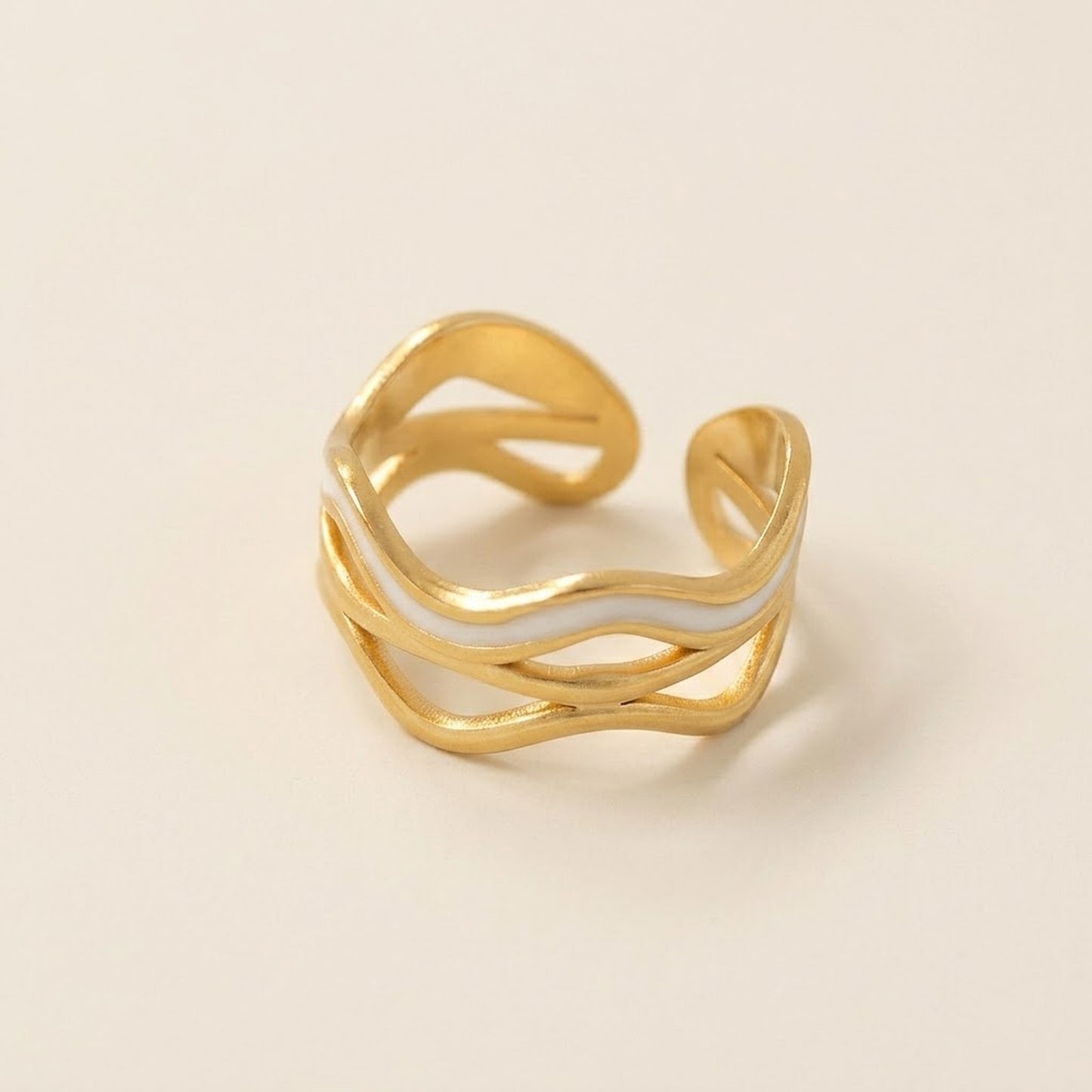 White × Gold