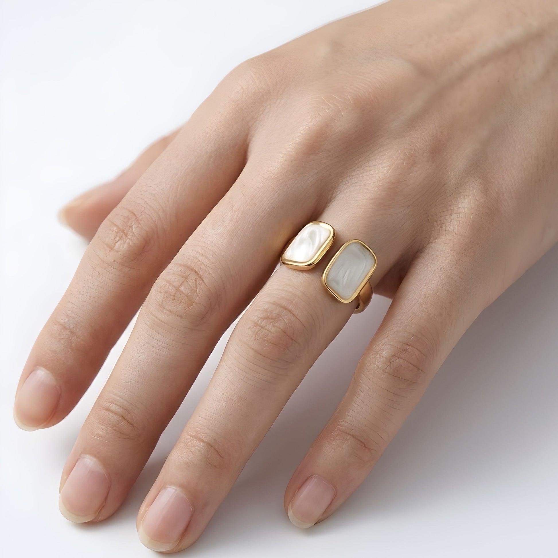 White × Gold