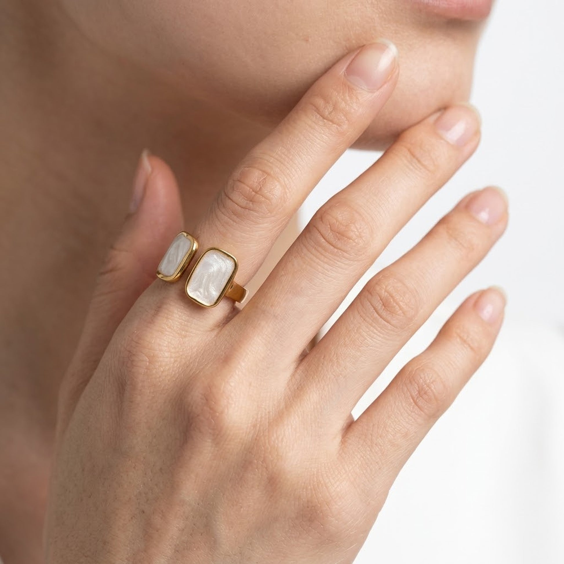 White × Gold