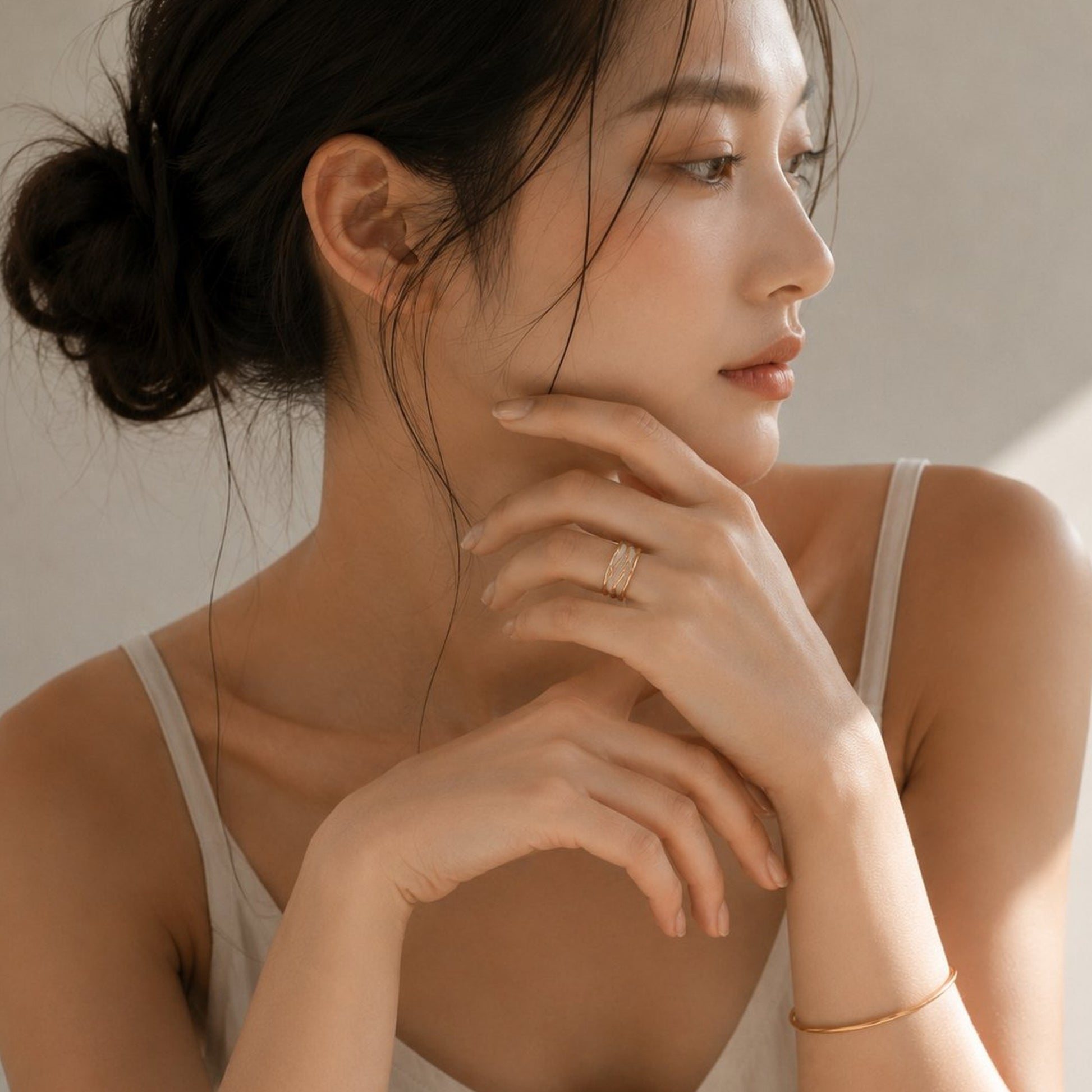 White × Gold