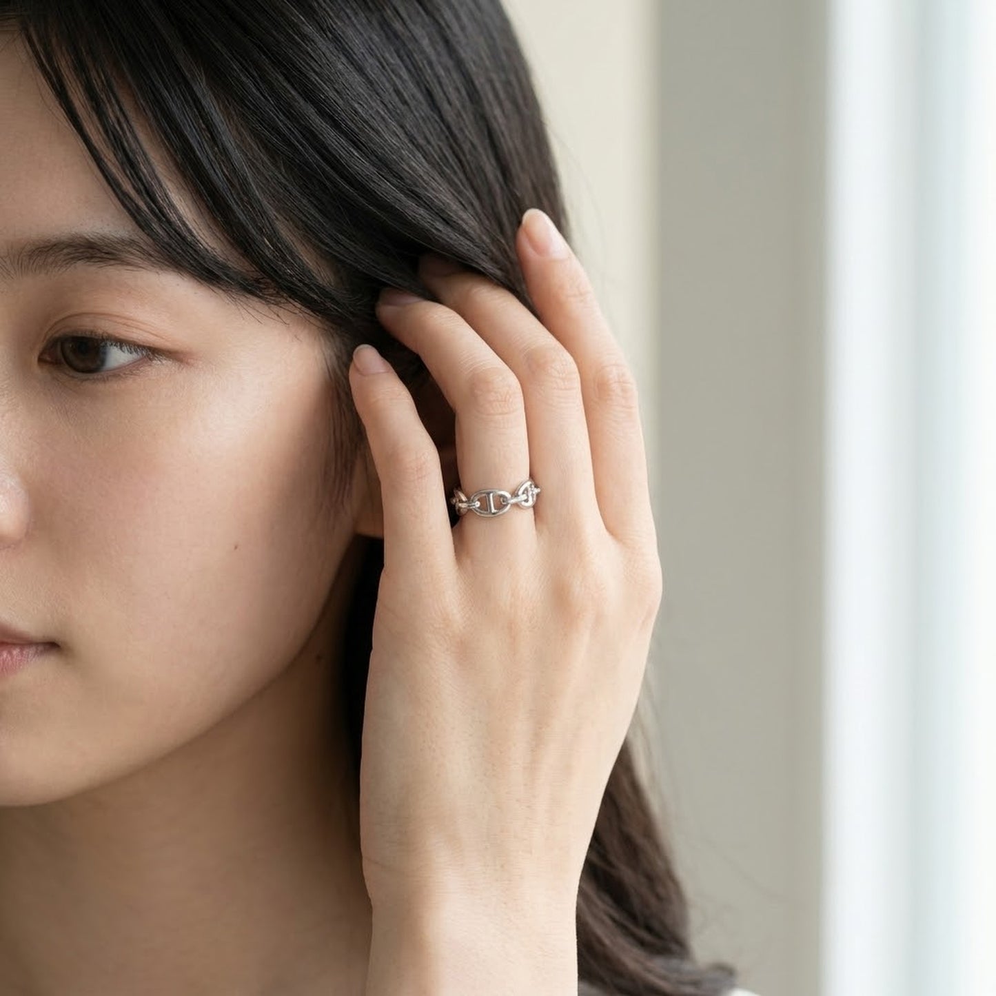 チェーンリンクリング ユニセックス