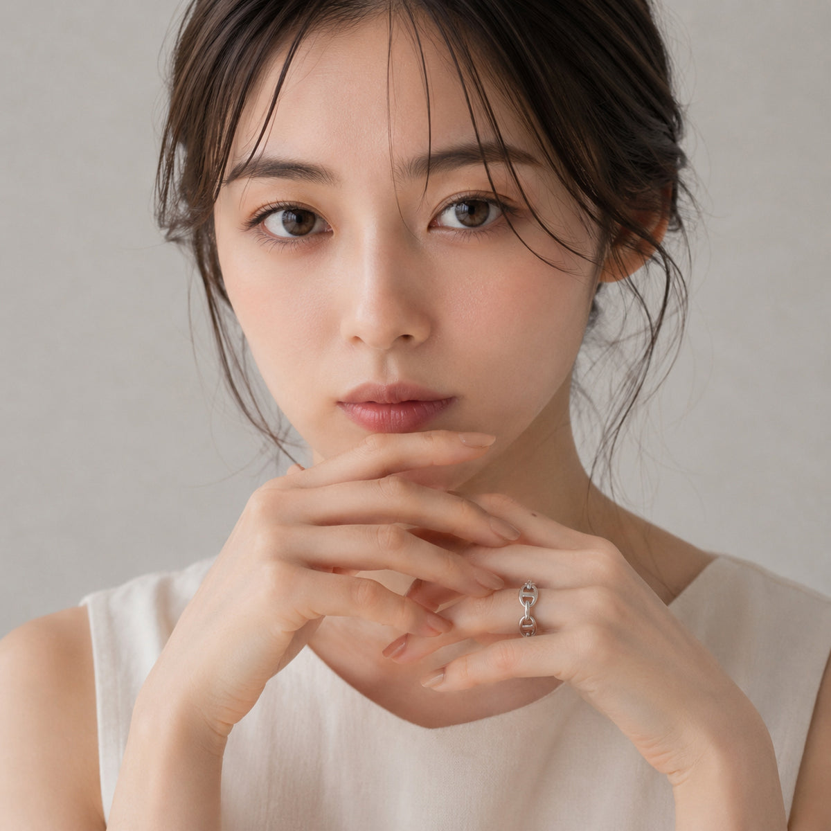 チェーン ユニセックス リング
